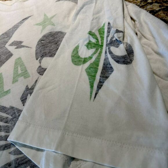 Skully T-Shirt  LA CA White Hi Voltage XLARGE 46-48 Reverse Image (inside Out) - Picture 3 of 10